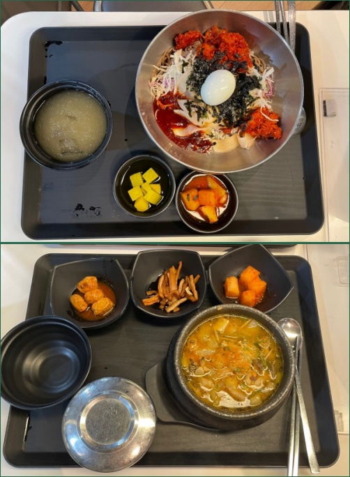 코다리 막국수와 우삼겹 된장찌개_서울대학교 병원 식당가