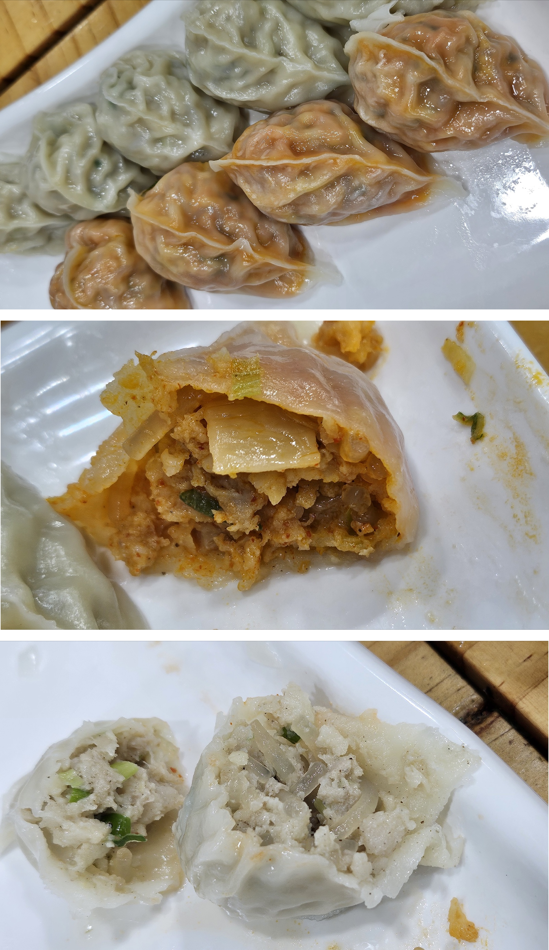 전주-한옥마을-김치만두와-고기만두-이미지