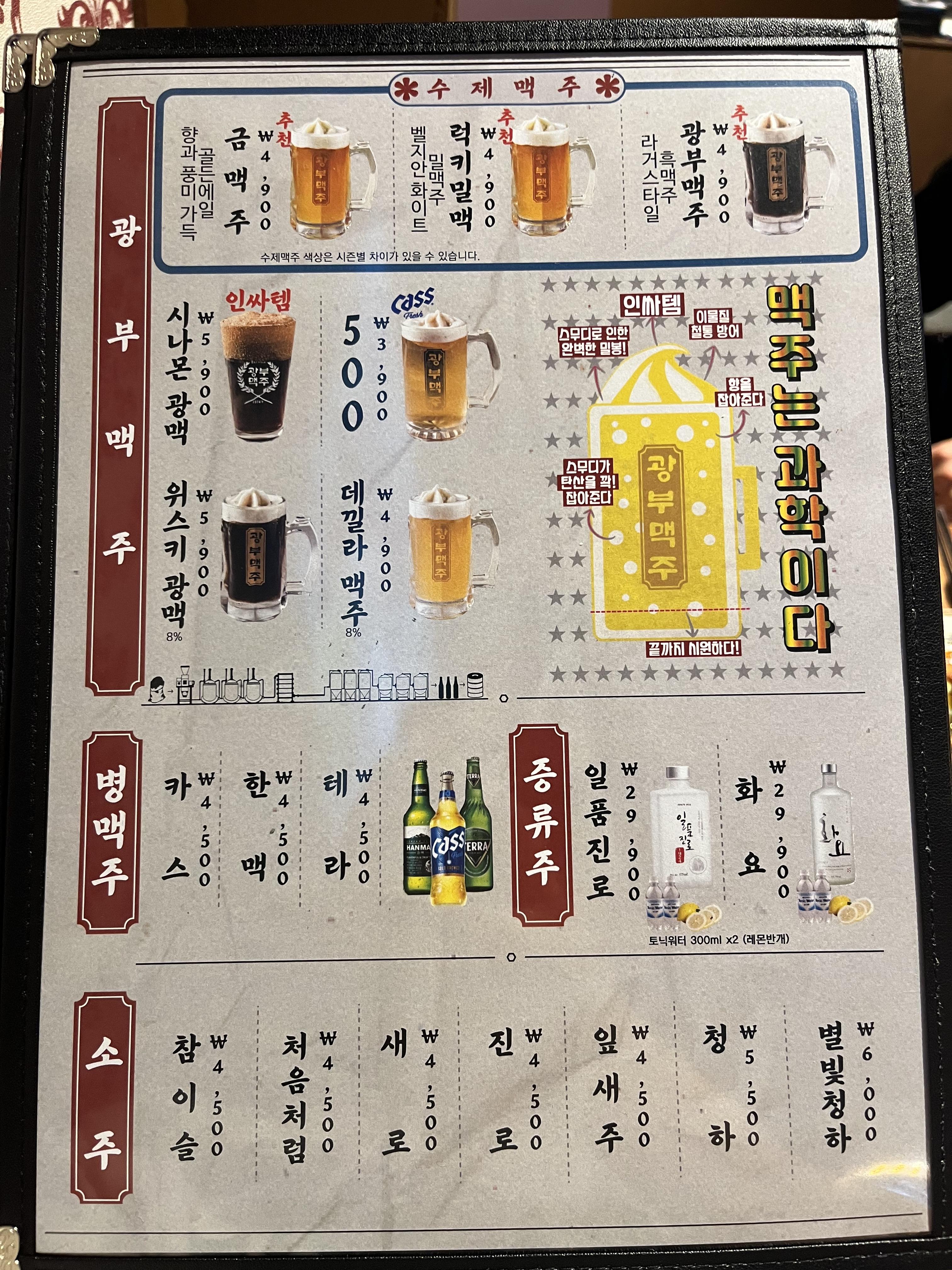 생맥주