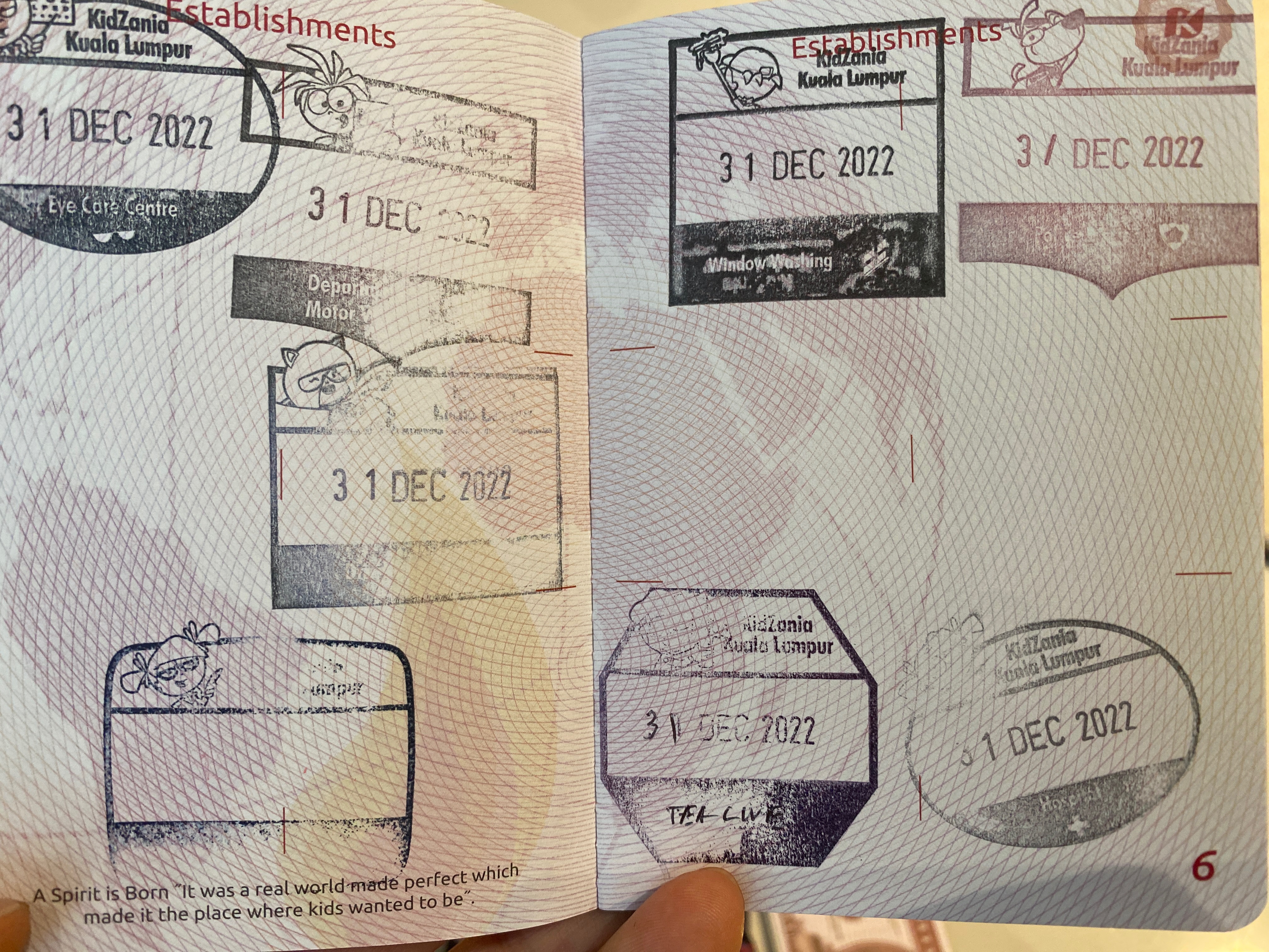 쿠알라룸푸르&#44; 키자니아&#44; 여권&#44; 말레이시아