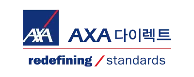 AXA손해보험 자동차보험 다이렉트 비교견적 사이트 로고