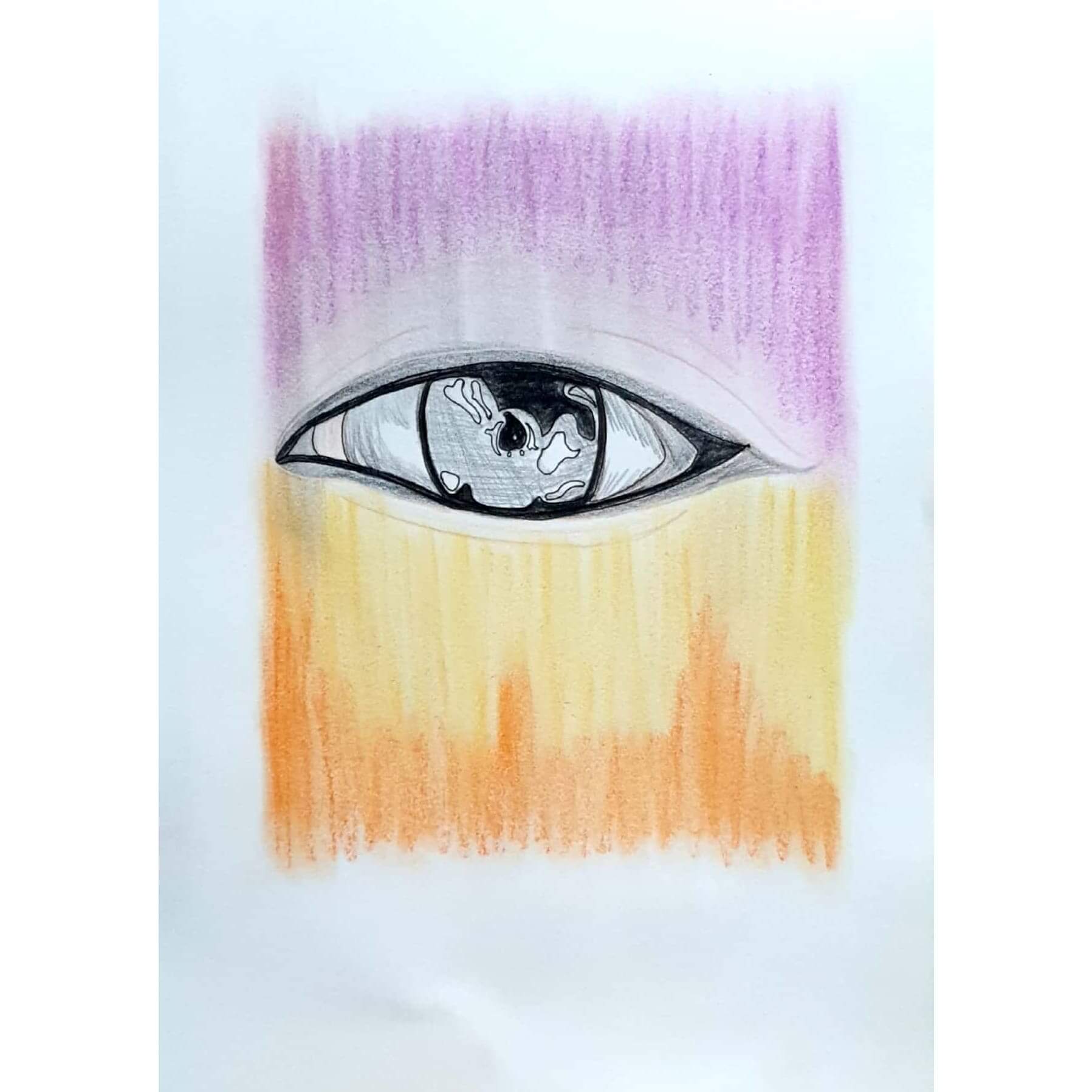  Eye's Feeling 눈의 느낌 / 일러스트 그림 드로잉 / 눈 그리기