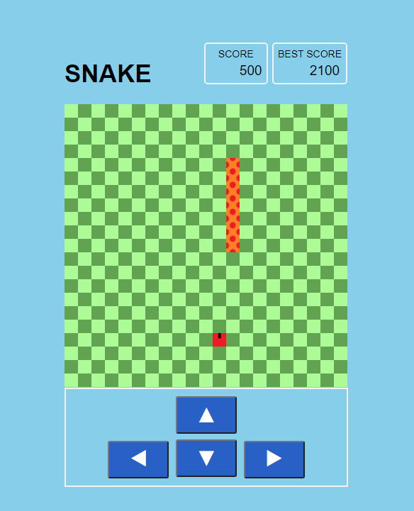  HTML과 JS로 만든 스네이크 게임(SNAKE GAME)