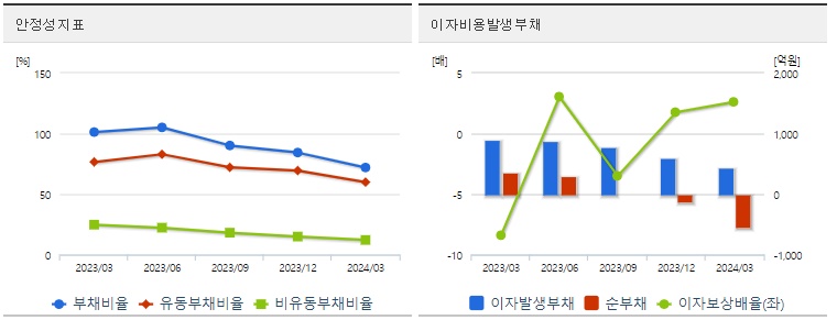 카페24 주가 안정성