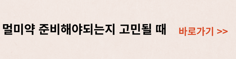 멀미약
