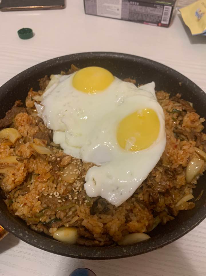  차돌박이 볶음밥!! 백종원 삼겹살 볶음밥 변형!!