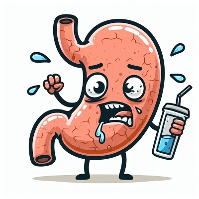 A-cartoon-image-that-depicts-a-stomach-that-lacks-moisture.