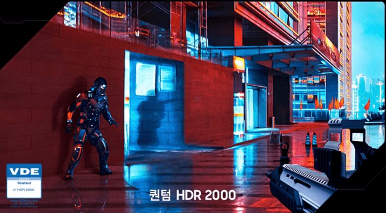 삼성 오딧세이 Neo G8 게이밍 모니터 최대 2000니트 밝기 HDR