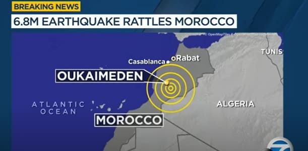 모로코 규모 6.8 지진으로 최소 632명 사망...사망자 늘 듯 VIDEO: Morocco earthquake live news: At least 632 killed in magnitude 6.8 quake