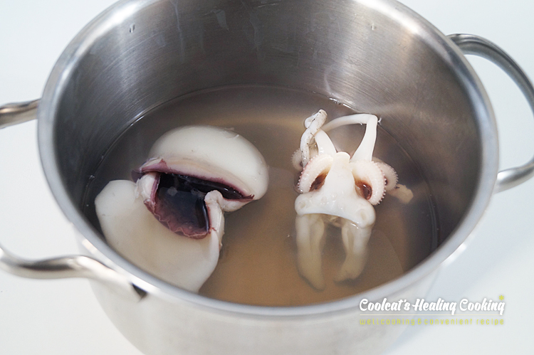 갑오징어숙회, 갑오징어손질법과 29