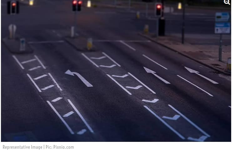 급커브 사고방지 스마트 도로 모니터링 시스템 IIT researchers develop smart road monitoring system to prevent crashes