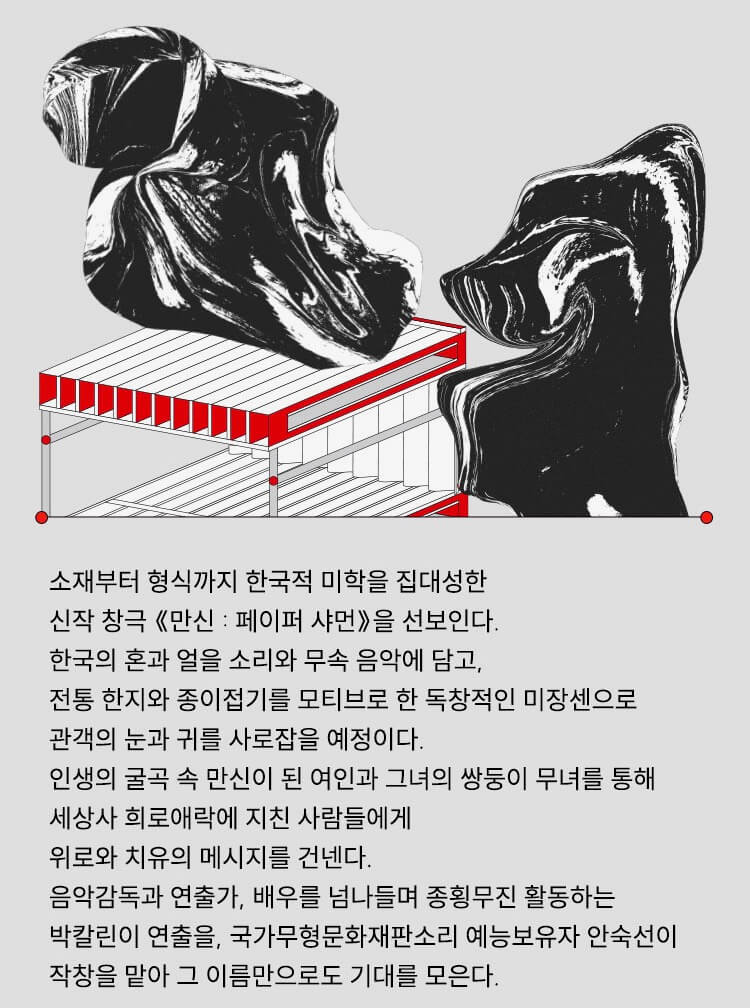 국립창극단 &lt;만신 : 페이퍼 샤먼&gt; - 공연소개