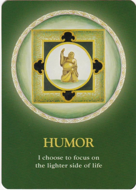 ]The Soul&#39;s Journey Lesson Cards Humor 유머 해석 및 의미