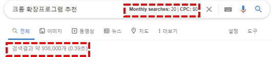 구글 키워드 경쟁강도 확인하는 방법Ubersuggest