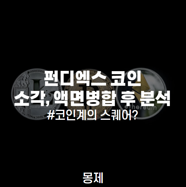  펀디엑스 코인, 소각, 액면병합 후 어떻게 될 지 분석해보자