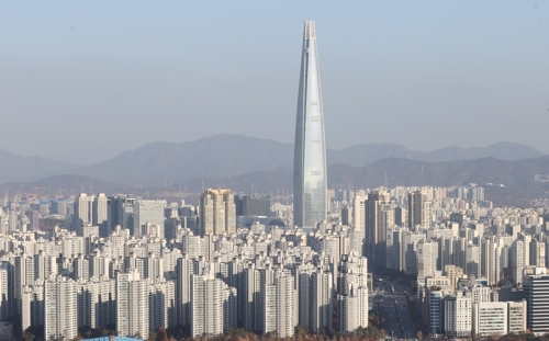 서울 전경.