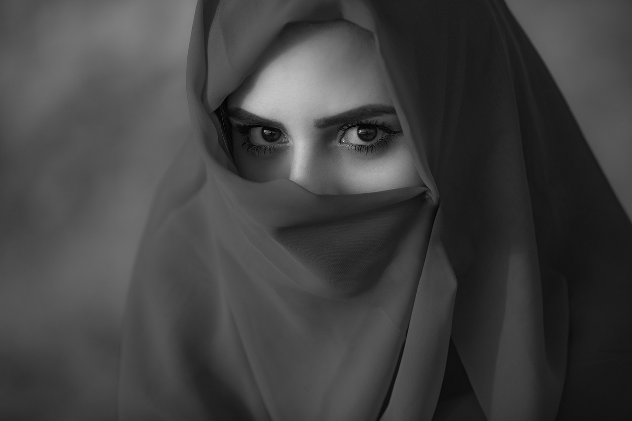 히잡-여성