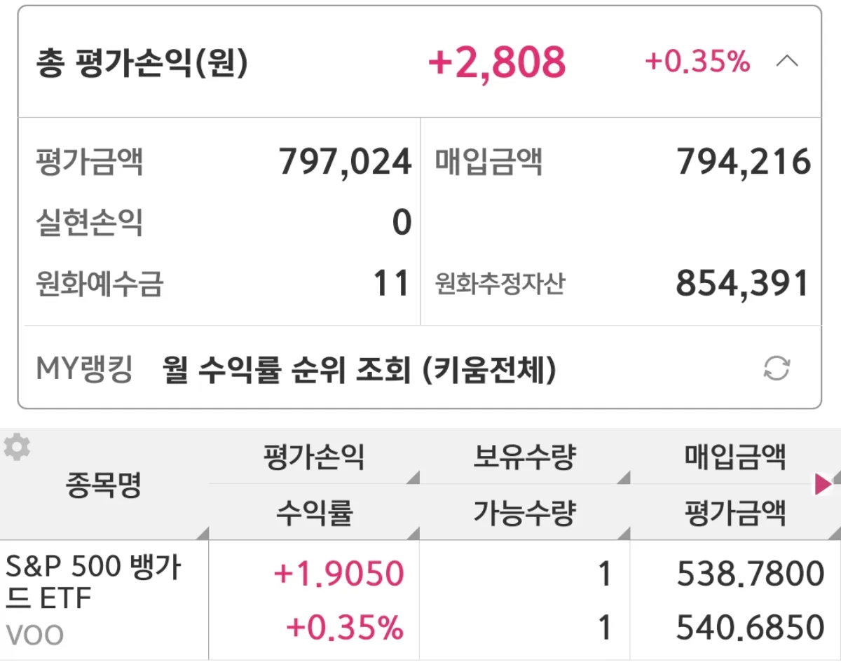 VOO-Vanguard-S&amp;P-500-ETF-첫거래