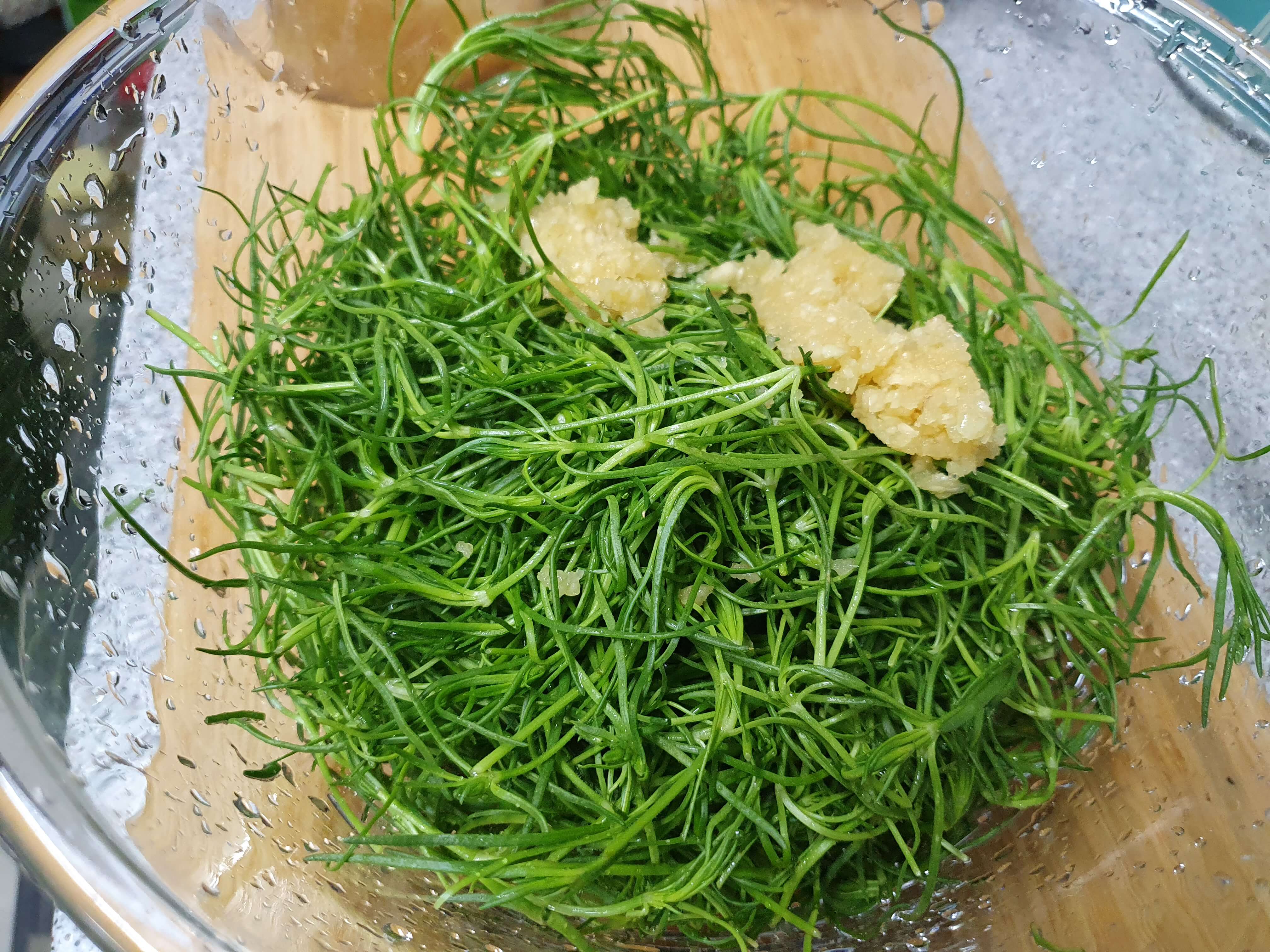 세발나물 맛있게 만드는 방법 1