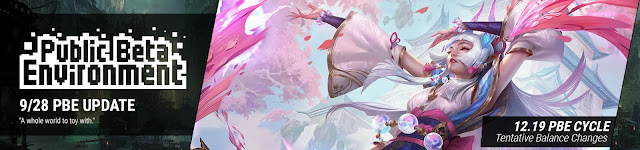  롤 9/28 PBE 업데이트: 잠정 밸런스 변경 사항