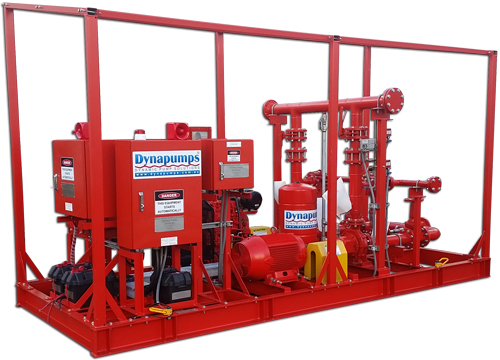 소방펌프의 기동용수압개폐장치 (소화펌프&amp;#44; Fire Water Pump&amp;#44; Fire Water Supply System)
