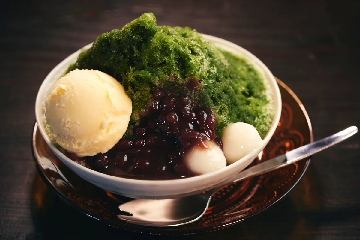 야메 차의 ‘빙수’ 판매