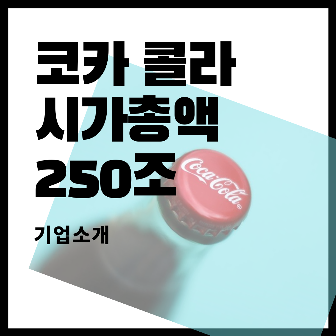  시가총액 250조 코카콜라는 어떤 기업일까? / 워런버핏의 30년 보유 종목
