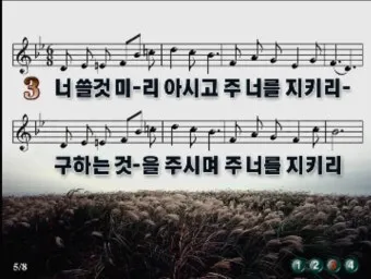 찬송가 382장 너 근심 걱정 말아라 해설 악보 가사_5