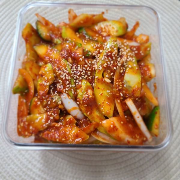  백종원 오이무침 황금레시피 새콤달콤상콤한 오이무침 만들기