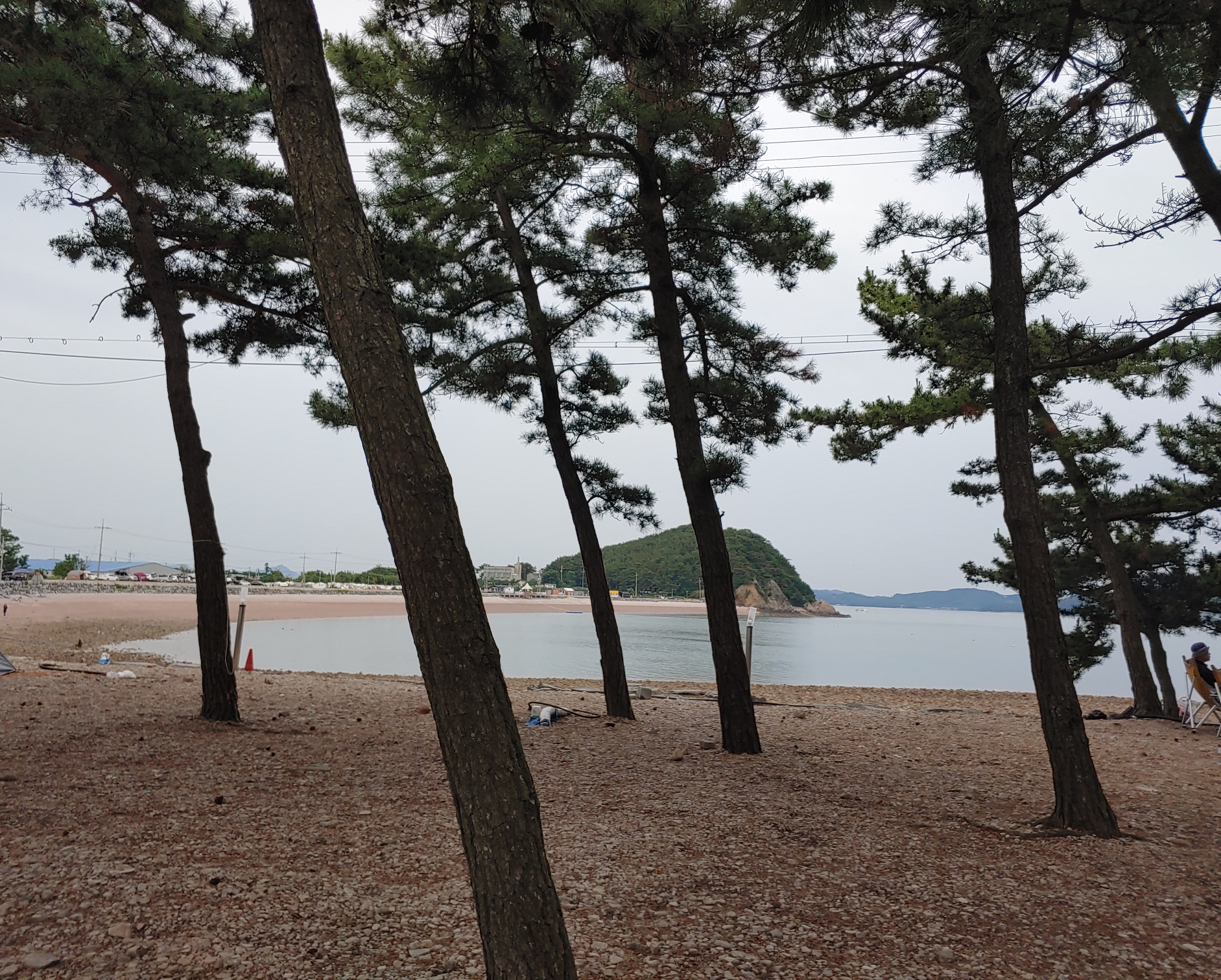  서해 몽돌해수욕장 벌천포해수욕장 차박 캠핑 / 벌천포 오토캠핑장