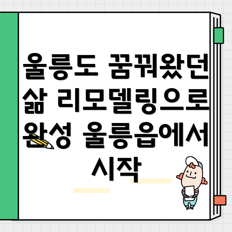 울릉도 리모델링