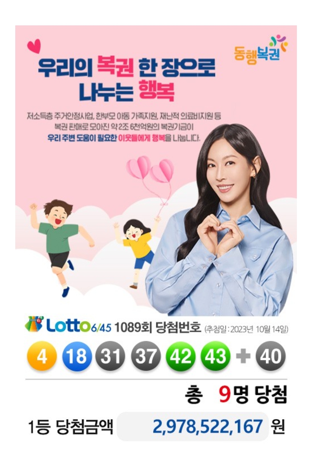  로또 1089회 당첨번호+당첨지역…1등 부산
