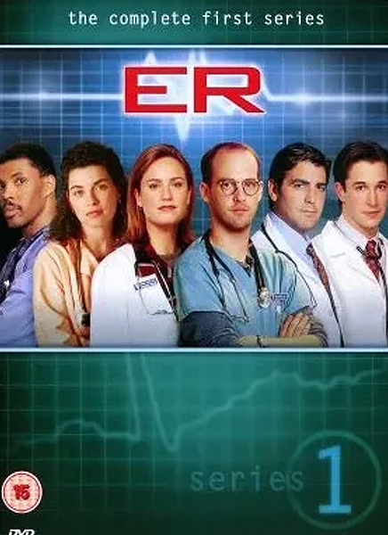 미국 의학드라마 ER 포스터 조지클루니도 있음