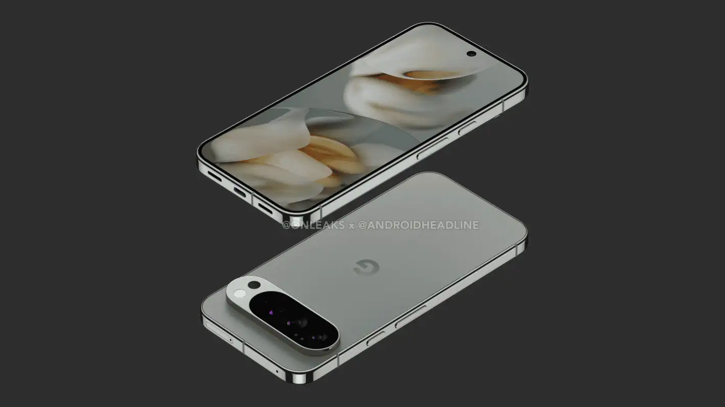 픽셀 10 Pro XL 예상 렌더링