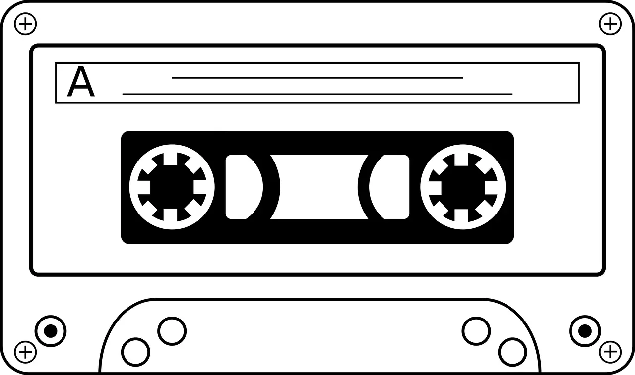 노래음악을-듣기위한-카세트테이프-이미지