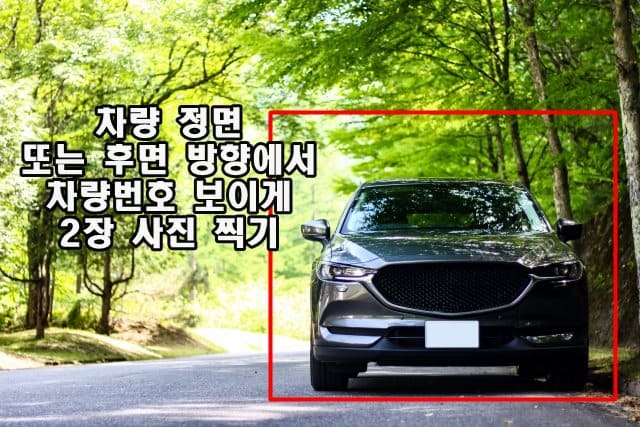 불법 주차 사진 촬영 방법