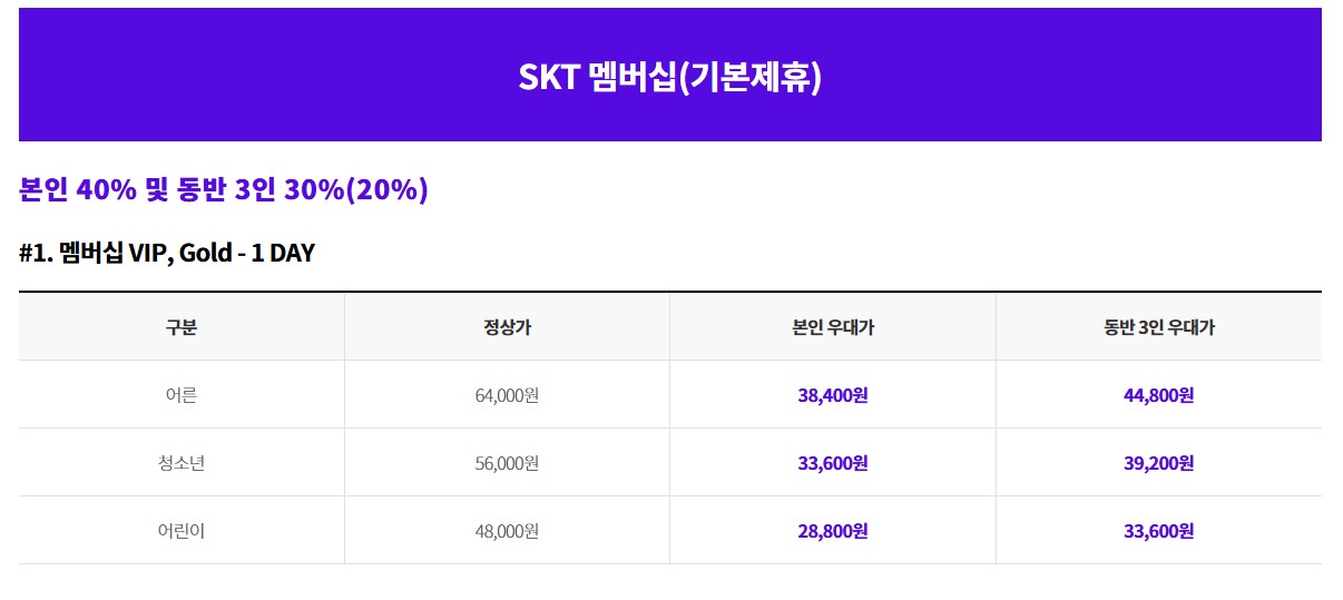 2025년 롯데월드 SKT 할인 받는 법: SKT 고객을 위한 할인 혜택 총정리 관련 사진