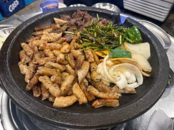 한우곱창 구이 전골
