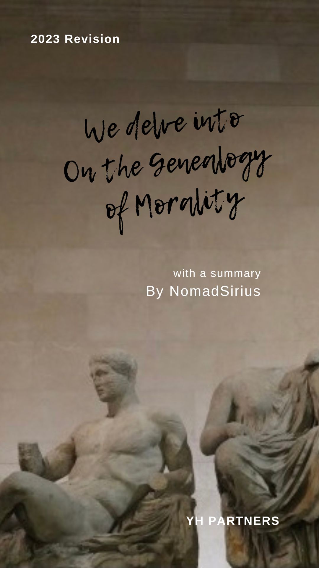 (eBook) 니체의 언어로 세상을 성찰하다(2023 개정판). We delve into On The Genealogy of Morality.