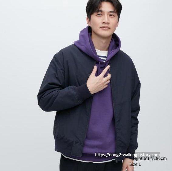 유니클로 모델 착용샷