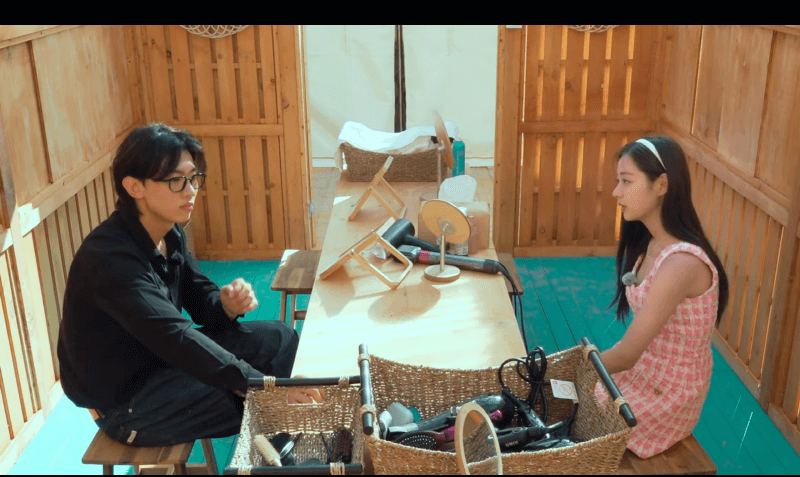 솔로지옥2 마지막 천국도여행 가기전, 김진영와 신슬기의 대화