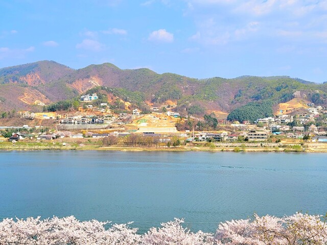 남양주 북한강 대형카페 녹화ㅣ벚꽃 뷰 메뉴 가격 주차까지
