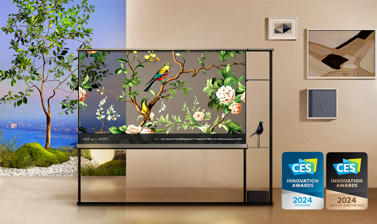 LG의 &amp;#39;LG SIGNATURE OLED T&amp;#39;