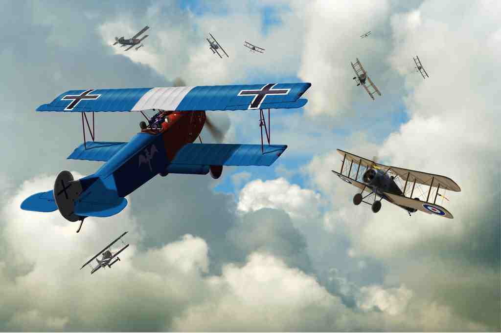 비행기 기술은 제1차 세계대전 동안 비약적인 발전을 이뤘다