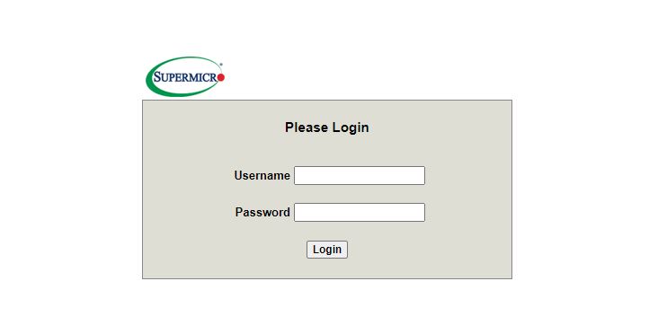  Supermicro server ipmi_web 접속 및 사용법