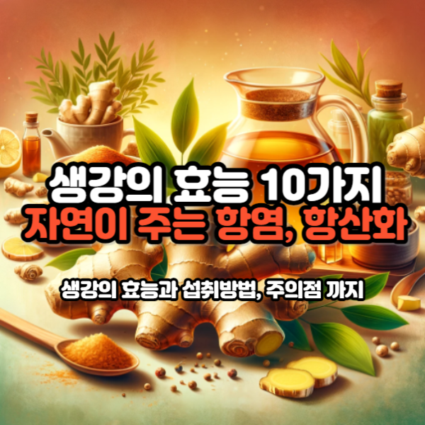 생강의효는10가지