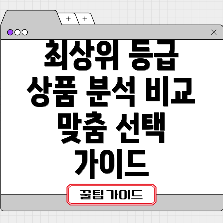 그레이딩최상위등급프리미엄상품분석비교당신에게맞는최고의선택은