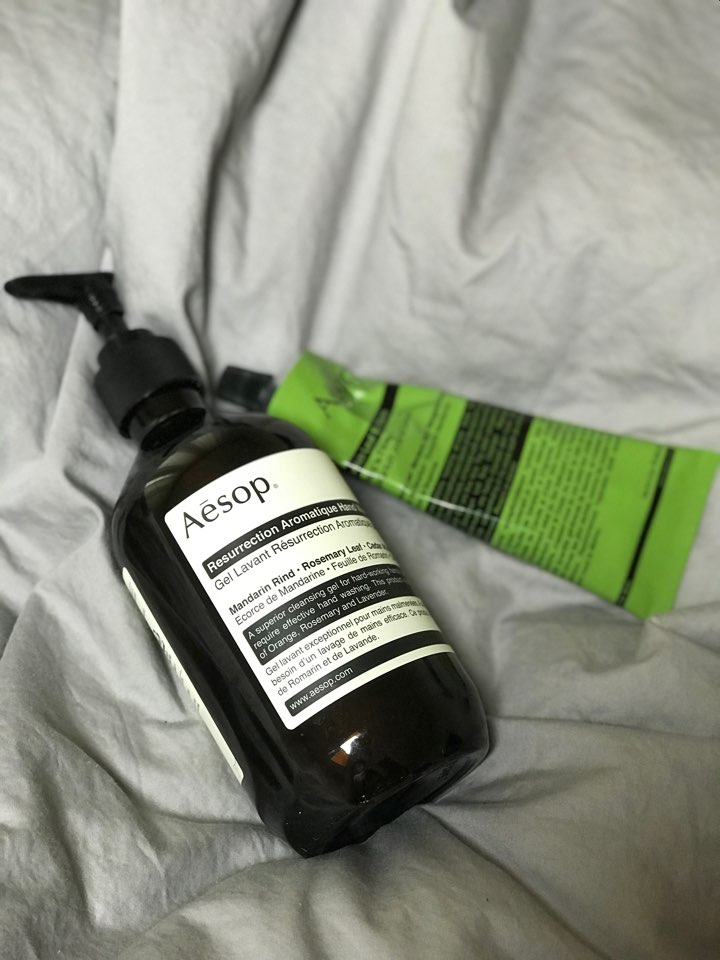  이솝(Aesop) 레저렉션 아로마틱 핸드워시 & 제라늄 리프 바디로션(바디밤)