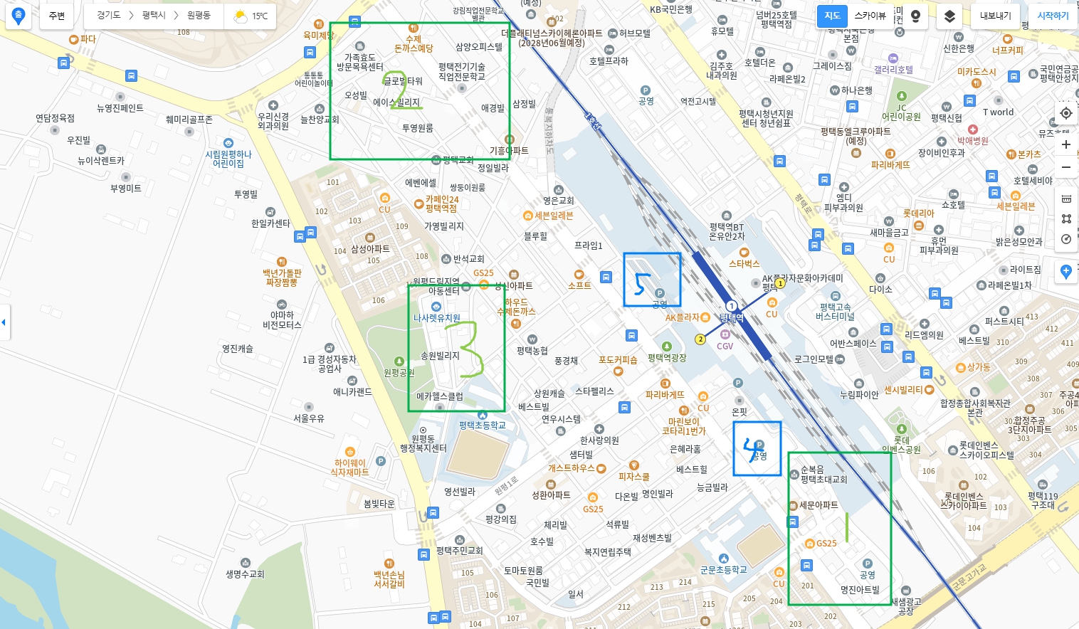 평택역 무료주차1