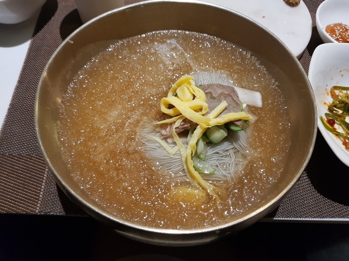 호치민 1군 고기집 맛집 청담육화점(Chungdam BBQ) - 식후 물냉면
